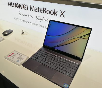 Huawein aiempi MateBook X.