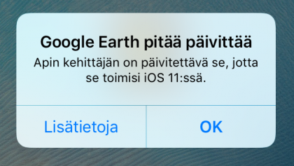 iOS 11 32-bittinen