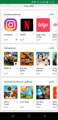 Google Play Android Excellence