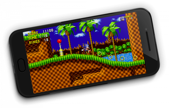 Legendaarisen Sonic-pelinkin saa osana Sega Forever -julkaisua nyt ilmaiseksi.
