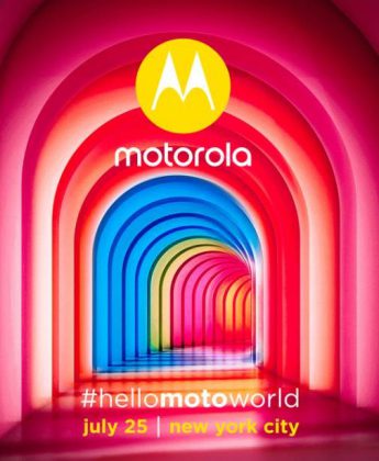 Motorolan kutsu julkistustilaisuuteen 25. kesäkuuta.