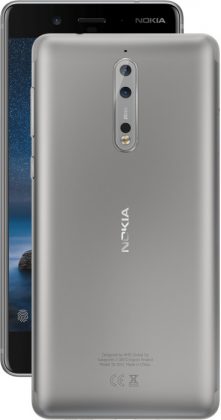 Nokia 8, teräs.