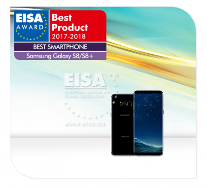 Parhaaksi älypuhelimeksi EISA poimi Samsungin Galaxy S8 ja S8+ -kaksikon.