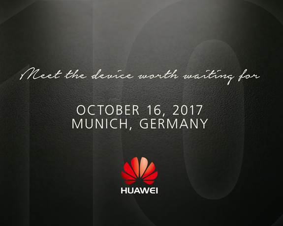Huawei on lähettänyt kutsuja tapahtumaan 16. lokakuuta.