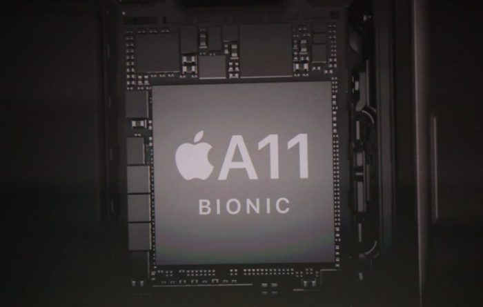 Apple A11 Bionic -järjestelmäpiiri.