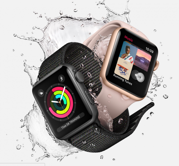 Suomessa on tyytyminen Apple Watch Series 3:n perusversioon.