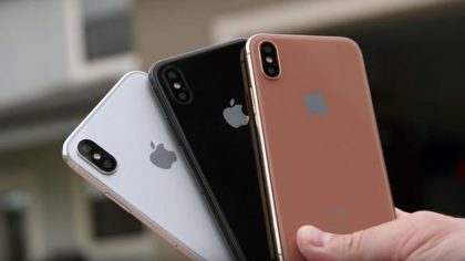 iPhone X:lle odotettiin myös uutta kuparinkultaista Blush Gold -väriä.