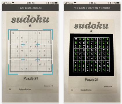 Magic Sudoku ratkaisee sudokut nopeasti.