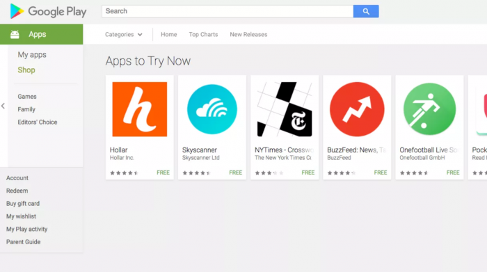 Sovellusten kokeilumahdollisuus tulee Google Play -kauppaan.