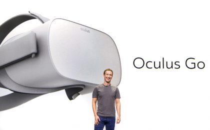 Facebookin perustaja Mark Zuckerberg esitteli Oculus Gon eilen.