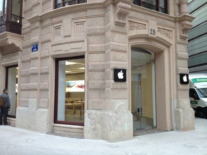 Valencian Calle Colónin Apple-kauppa.
