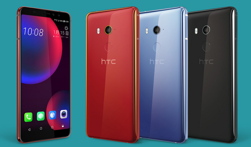 HTC U11 EYEs kolmena värivaihtoehtona.