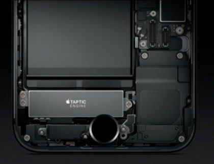 Taptic Engine iPhone 7:ssä.
