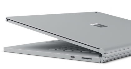 Surface Book 2 on varustettu edelleen tavanomaisesta poikkeavalla saranaratkaisulla.