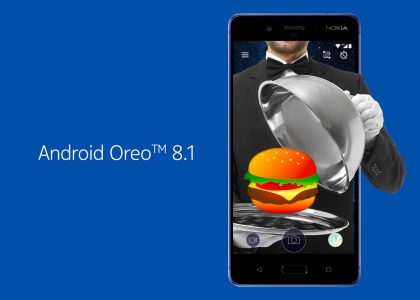 Nokia 8 saa Android 8.1 Oreon. Uusi versio tuo muun muassa korjauksen hampurilaisemojiin.