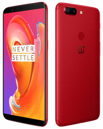 OnePlus 5T Lava Red.