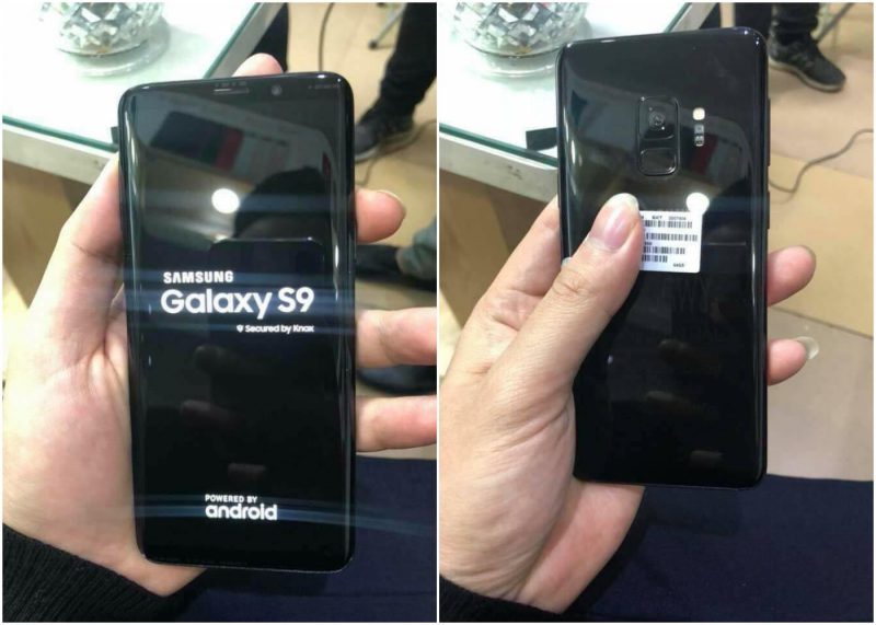Samsung Galaxy S9 uusissa live-kuvissa.