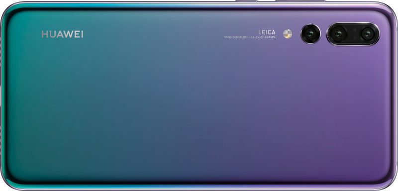 Huawei P20 Pron yksi värivaihtoehto.