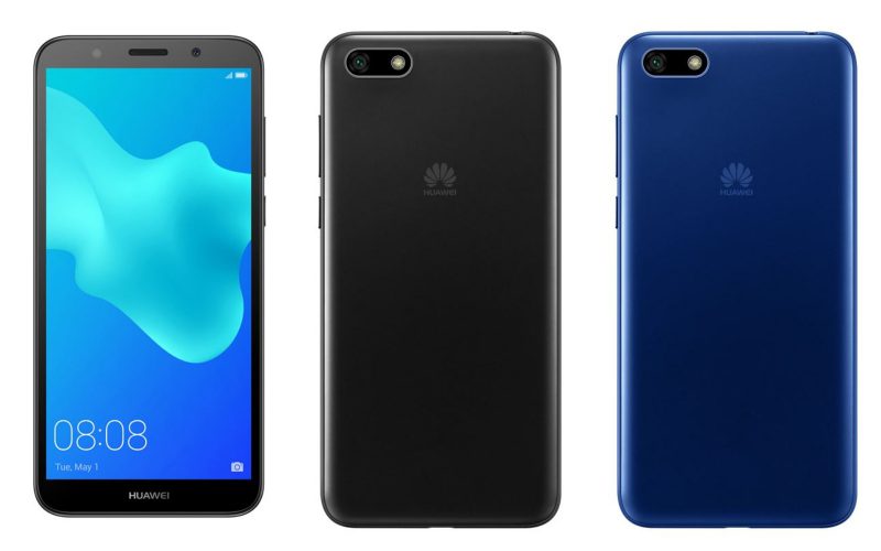 Huawei Y5 2018:n värivaihtoehdot Suomessa ovat musta ja sininen.