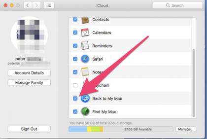 Back to My Mac on ollut viime vuodet jo osa Applen iCloud-kokonaisuutta.