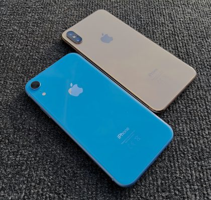 iPhone XR ja iPhone XS Max.