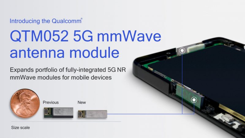 Qualcomm on saanut pienennettyä 5G-antennimoduuliaan.