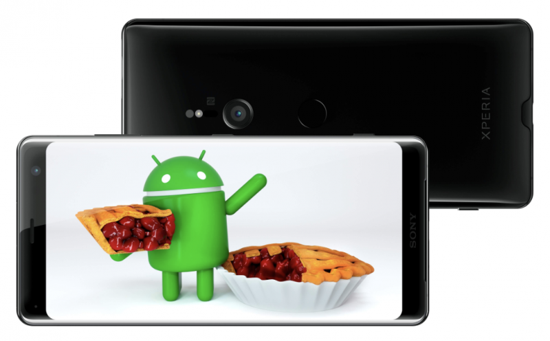 Sony Xperia XZ3:sta Android 9 Pie löytyi jo esiasennettuna.