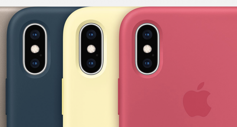 iPhone XS ja iPhone XS Maxin silikonisuojakuoresta tuli saataville kolme uutta väriä.