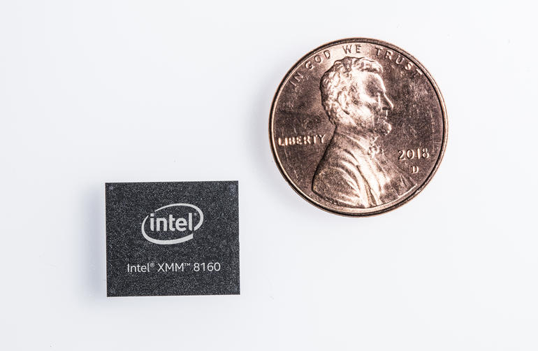 Intelin XMM 8160 -5G-modeemipiiri.
