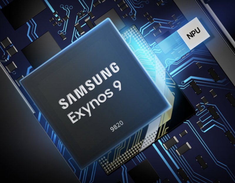Exynos 9820 on Samsungin uusi huippuluokan järjestelmäpiiri.