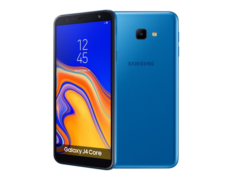Galaxy J4 Core on Samsungin uusi halpa älypuhelin.