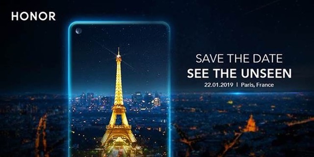 Euroopassa Honor julkistaa uuden puhelimensa nimellä View 20 tammikuun 22. päivä.