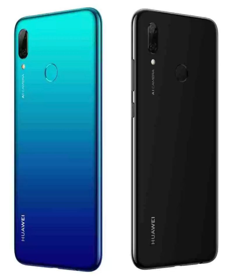 Huawei P Smart 2019:n värivaihtoehdot.