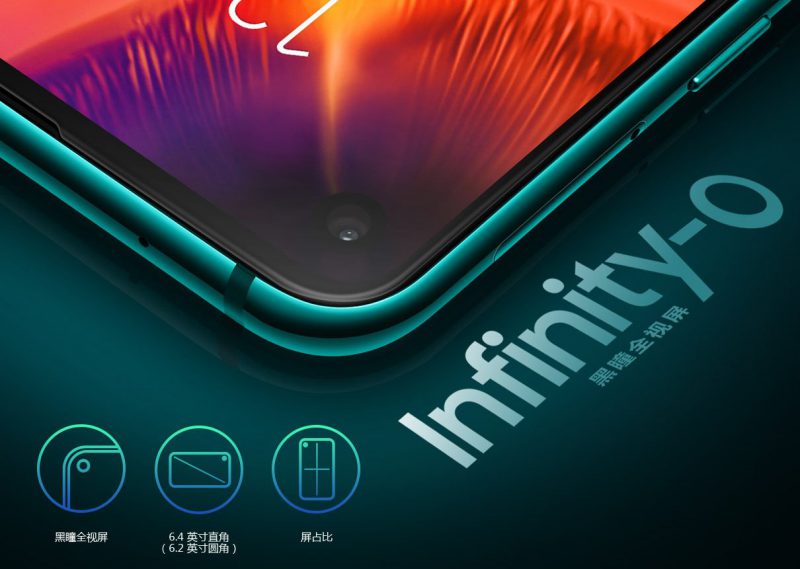 Samsung markkinoi näyttöä Infinity-O-nimellä.