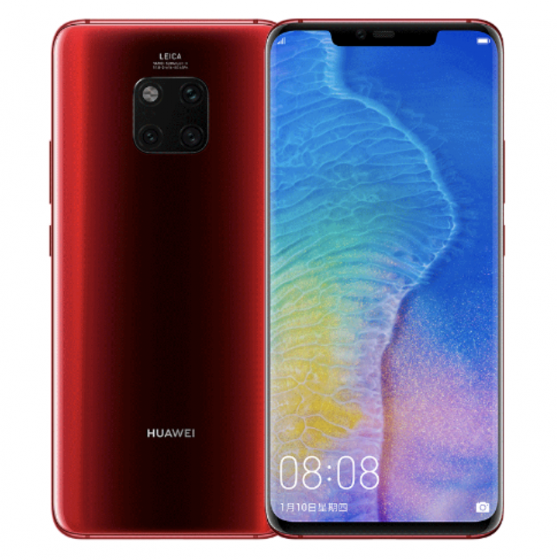 Huawei Mate 20 Pro punaisena.
