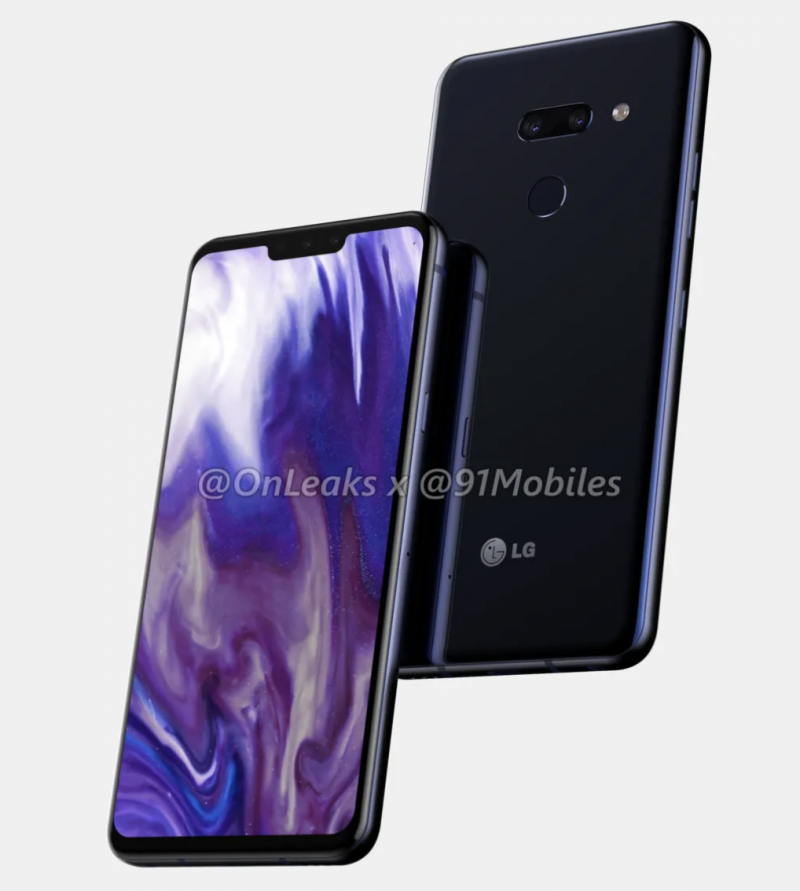 LG Alpha, todennäköisesti mallinimeltään G8, OnLeaksin yhdessä 91Mobiles-sivuston kanssa julkaisemassa kuvassa.