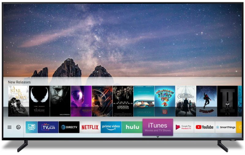 iTunes tulee sovelluksena Samsungin tuleviin ja vuoden 2018 älytelevisioihin.