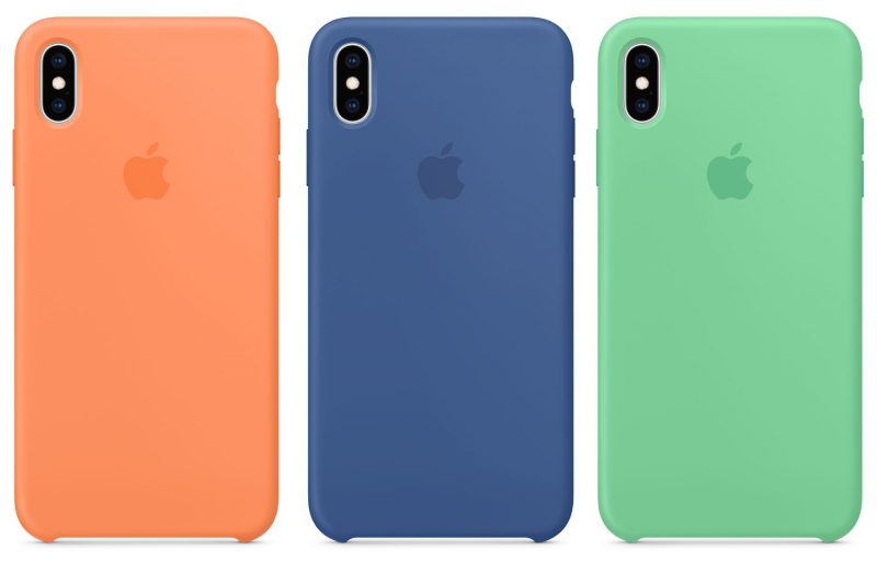 Uusia värejä iPhone XS ja iPhone XS Max -silikonikuorille.