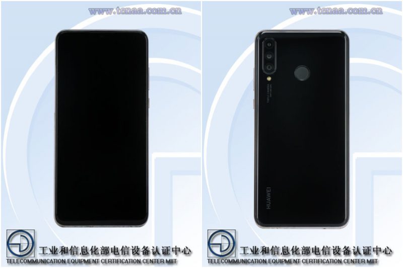 Huawei Nova 4e / P30 Lite TENAA-kuvissa.