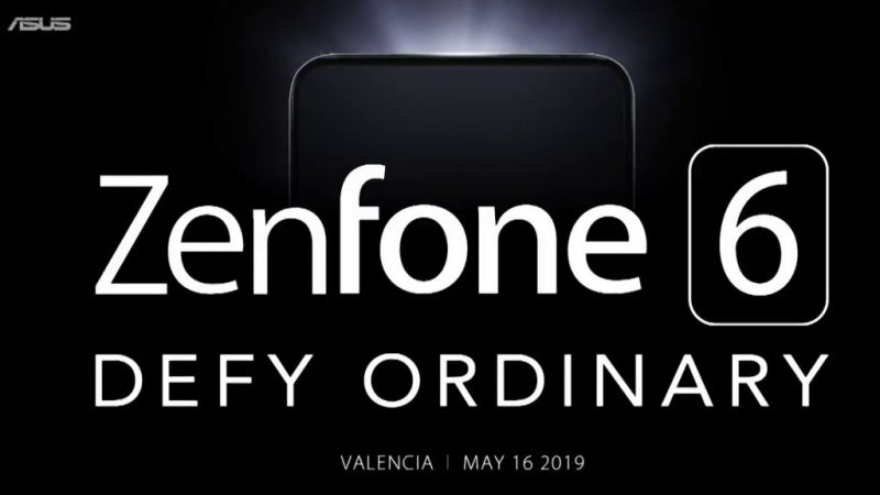 Zenfone 6 -julkistustilaisuus on ohjelmassa 16. toukokuuta.