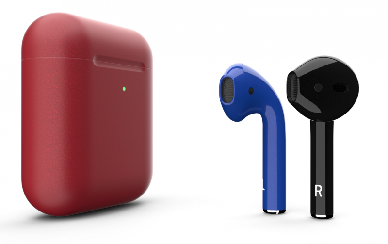 ColorWare myy eri värisiä AirPods-kuulokkeita.