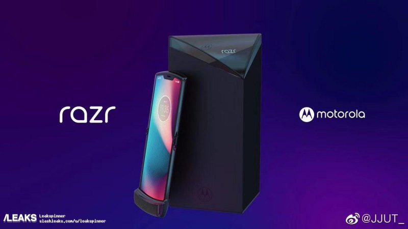 Uusi Motorola Razr on varustettu taittuvalla näytöllä.