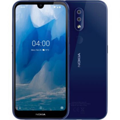 Nokia 4.2:n uusi sininen Indigo-väri.