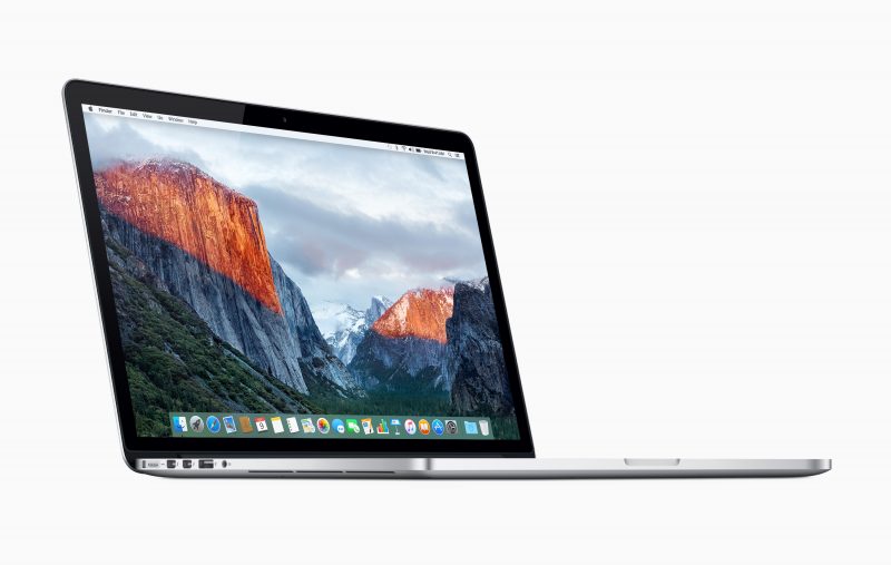 15 tuuman MacBook Pron akku voi ylikuumentua.
