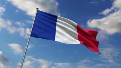 Ranskan lippu.