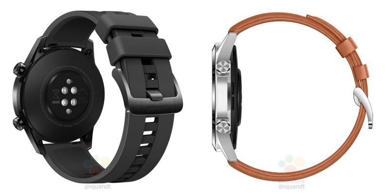 Huawei Watch GT 2 kahtena tyylivaihtoehtona. Kuvat: WinFuture.de.