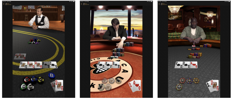 Applen Texas Hold'em iPadille.