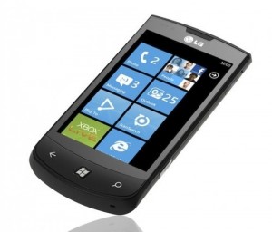 LG:n edellisen sukupolven Windows Phone -puhelin Optimus 7