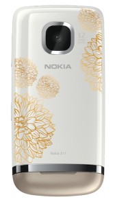 Nokia Asha Charme 311 takaa