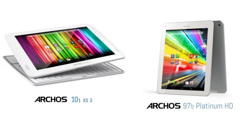 Archos 101 xs 2 ja Archos 97b Platinum -tabletit